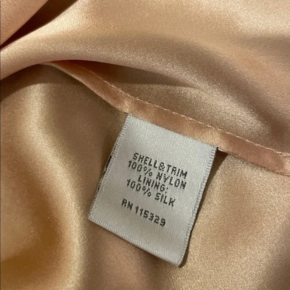 Vintage Badgley Mischka Black Lace Strapless Gown - Picture 10 of 16